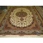six meter Tabriz carpet Handmade Shiva Design