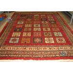 Six Meter Ghashghai  Carpet Handmade Brick Design