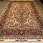 Six Meter Tabriz Carpet Handmade Mojemehra Design