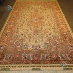 Six Meter Tabriz Carpet Handmade Novinfar Design