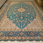 Six Meter Tabriz Carpet Handmade Heris Design