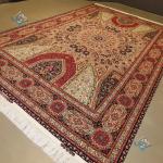 Six Meter Tabriz Carpet Handmade Dome Design