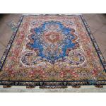 Rug Tabriz Carpet Handmade Mojemehr Design Silk & Soft Wool