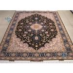 Pair Rug Tabriz Carpet Handmade Heris Design