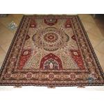 Pair Rug Tabriz Carpet Handmade New Dome Design