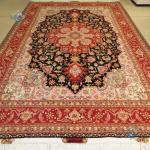 Rug Tabriz Carpet Handmade Heriz Design