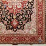 Rug Tabriz Carpet Handmade Heriz Design