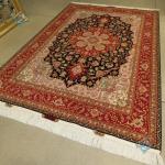 Rug Tabriz Carpet Handmade Heriz Design