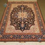 Rug Tabriz Carpet Handmade Heriz Design