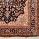 Rug Tabriz Carpet Handmade Heriz Design