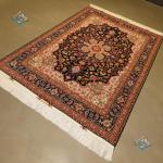 Rug Tabriz Carpet Handmade Heriz Design