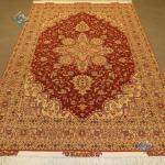 Rug Tabriz Carpet Handmade Heriz Design