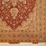 Rug Tabriz Carpet Handmade Heriz Design