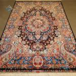 Rug Tabriz Carpet Handmade Salari Design