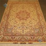 Rug Tabriz Carpet Handmade Rezai Design