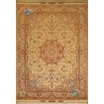 Rug Tabriz Carpet Handmade Rezai Design