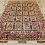 Rug Tabriz Carpet Handmade Golestan Design