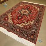 Rug Tabriz Carpet Handmade Heris Design