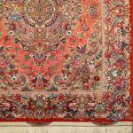 Rug Tabriz Carpet Handmade Khatibi Design