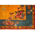 Zar-o-nim Bakhtiari Handwoven Nightingale and Flowers Design 