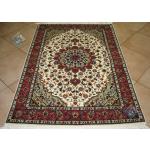 Zar-o-nim Tabriz Carpet Handmade Zohreh Design