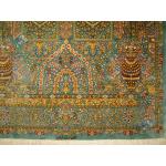 Zar-o-nim Qom Handwoven Altar Design All Silk
