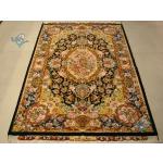 Zar-o-nim Tabriz Carpet Handmade Salari Design