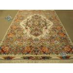 Zar-o-Nim Tabriz Carpet Handmade New Khatibi Design