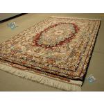 Pair Zarnim Tabriz Carpet Handmade New Kheradyar Design