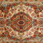 Zar-o-Nim Tabriz Carpet Handmade Novinfar Design