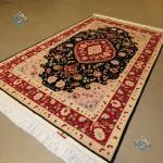 Zar-o-Nim Tabriz Carpet Handmade Behbood Design
