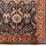 Zar-o-Nim Qom Carpet Handmade Vagireh Design