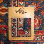 Zar_O_Nim Carpet Bakhtiari Handmade Brick Design