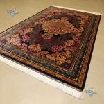 Zaronim Qom Carpet Handmade Toranj Design All Silk