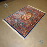 Zaronim Qom Carpet Handmade Toranj Katibeh Design All Wool