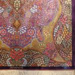 Zaronim Qom Carpet Handmade Golriz Design All Silk