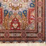 Zaronim Tabriz Carpet Handmade New Dome Design