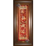 Tableau Carpet Handwoven Qom Hunting ground Design