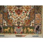 Zar-o-Charak Tabriz Carpet Handmade Fahori Design