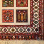 Zaronim Sirjan Kilim Handmade Brick Design All Wool