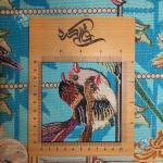 Zarocharak Qom Carpet Handmade Forty Parrots Design All Wool