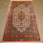 Mat Qom Carpet Handmade Toranj Design
