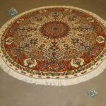Circle Tabriz Handmade Fahori Nami Design