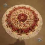 Circle carpet Handwoven Tabriz New Oliya Design