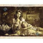 Tableau Carpet Handwoven Tabriz Mother's Kindness Design