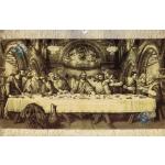 Tableau Carpet Handwoven Tabriz The Last Supper Design