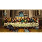 Tableau Carpet Handwoven Tabriz The Last Supper Design