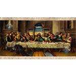 Tableau Carpet Handwoven Tabriz The Last Supper Design