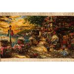 Tableau Carpet Handwoven Tabriz Dream Beach View Design