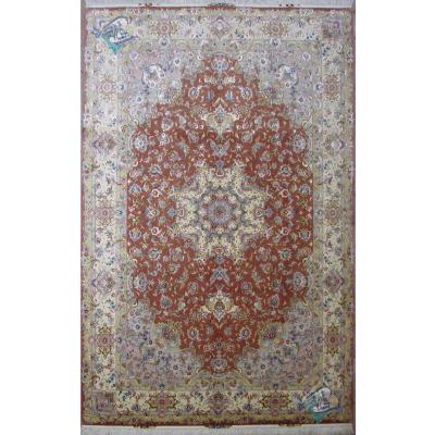 Pair Six meter Tabriz Carpet Handmade Oliya Design
